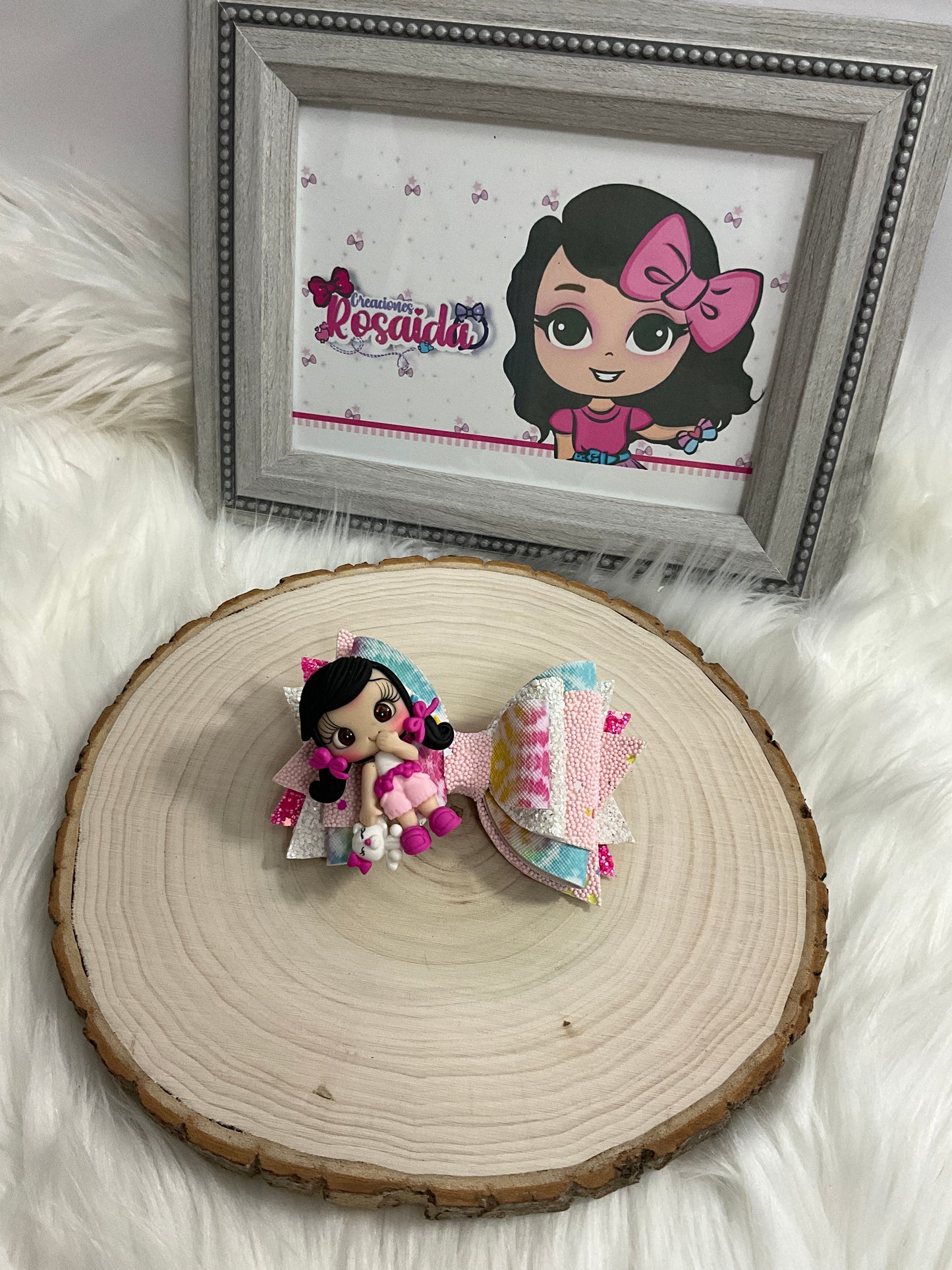 Muñequita con gatito