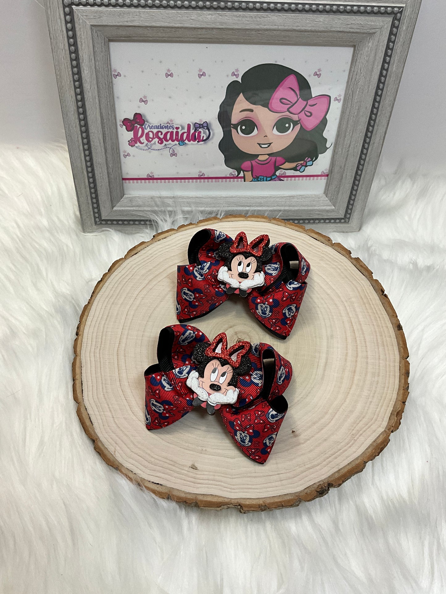 Parecitos orejitas rojo