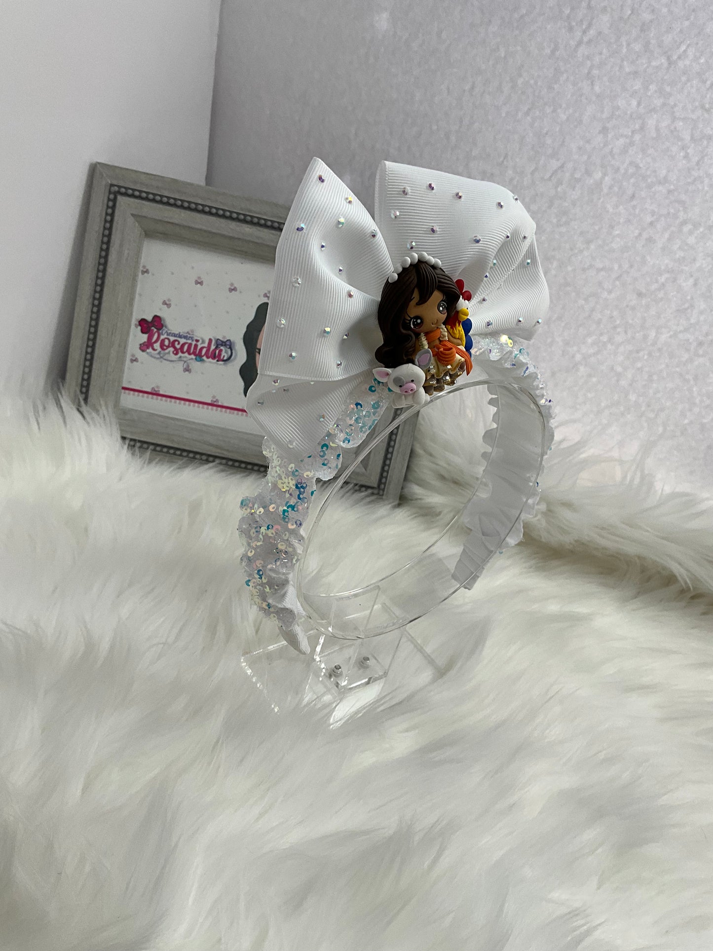 Diadema Princesa blanco