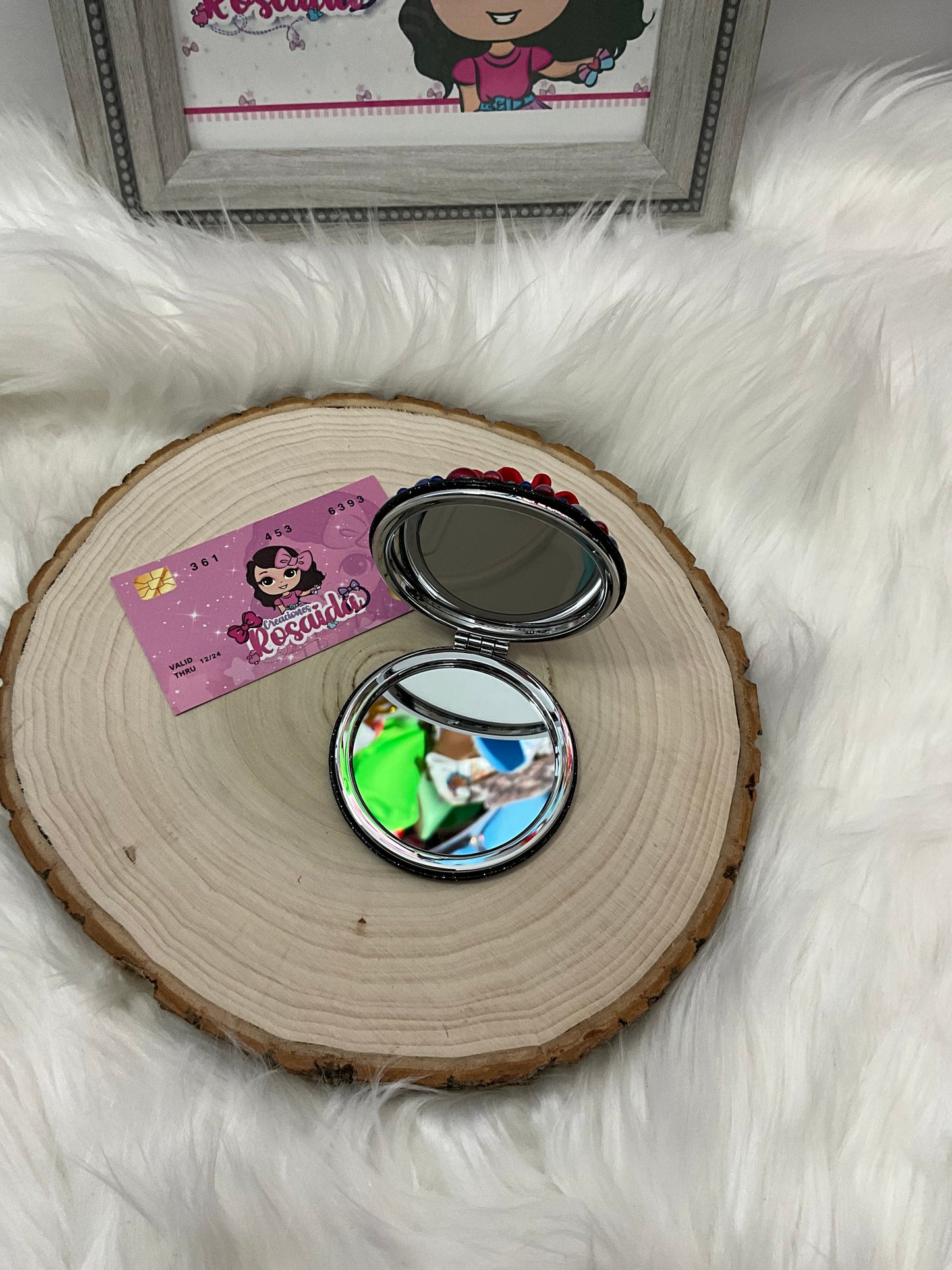 Mini espejo Puerto Rico