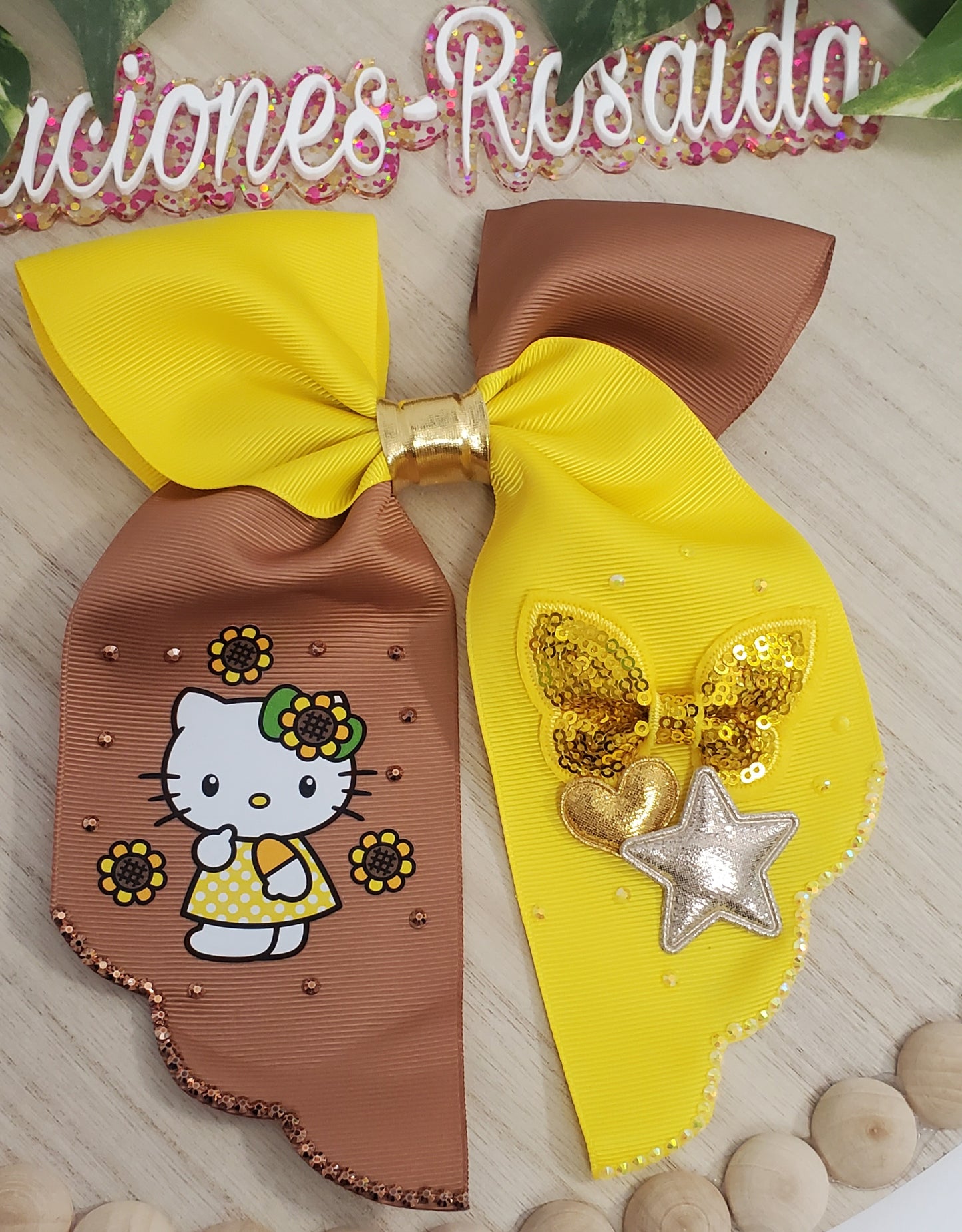 Coletero Gatita Amarillo