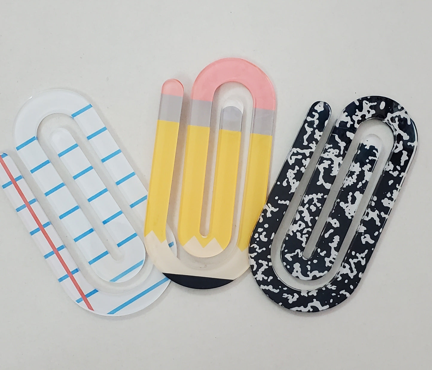 Jumbo Paper clip Escolar set