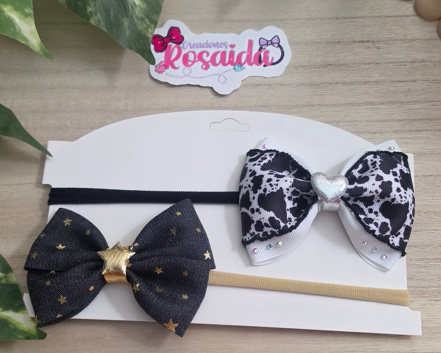 Set Banditas Estrellas y Animal Print