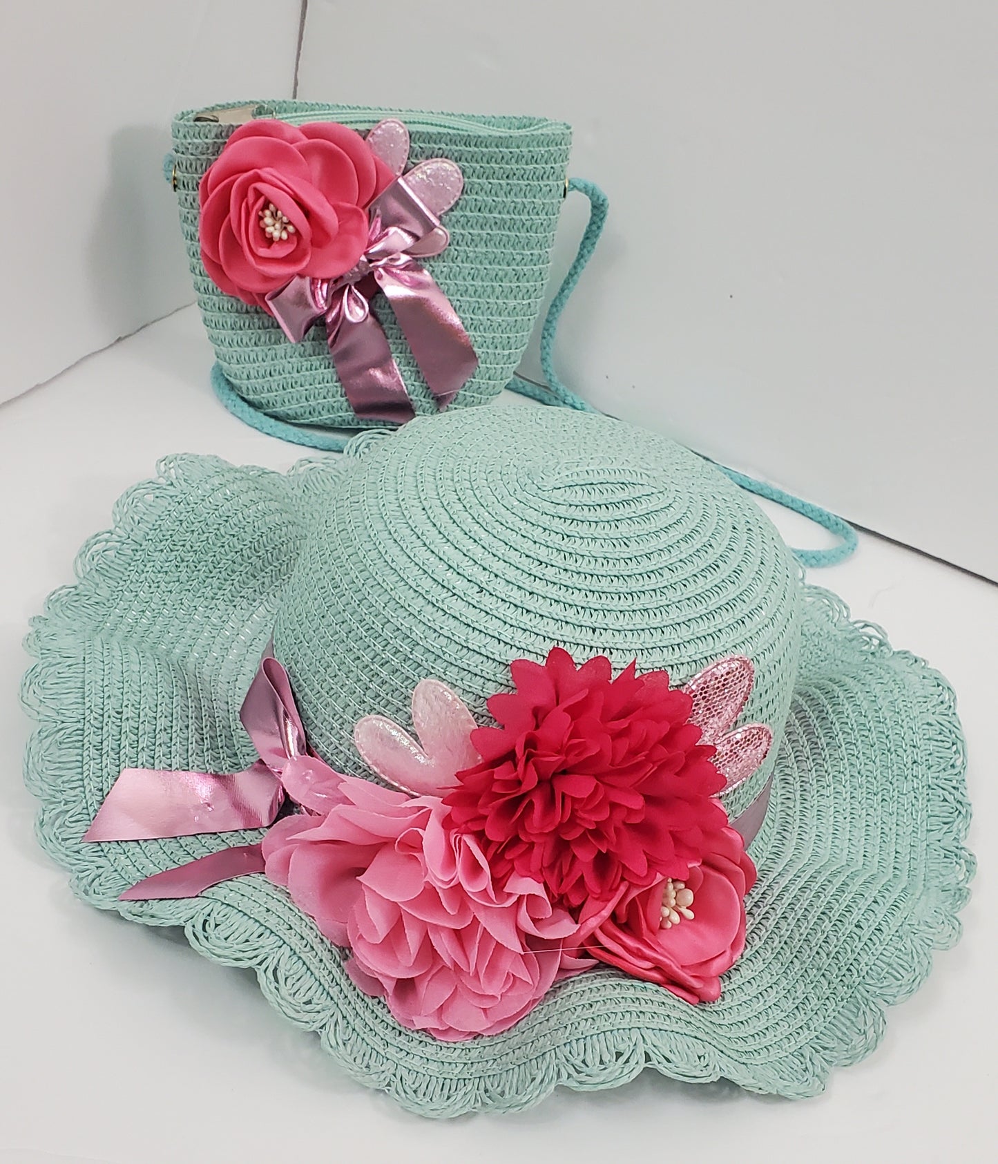 Set de Pamela y Cartera Teal
