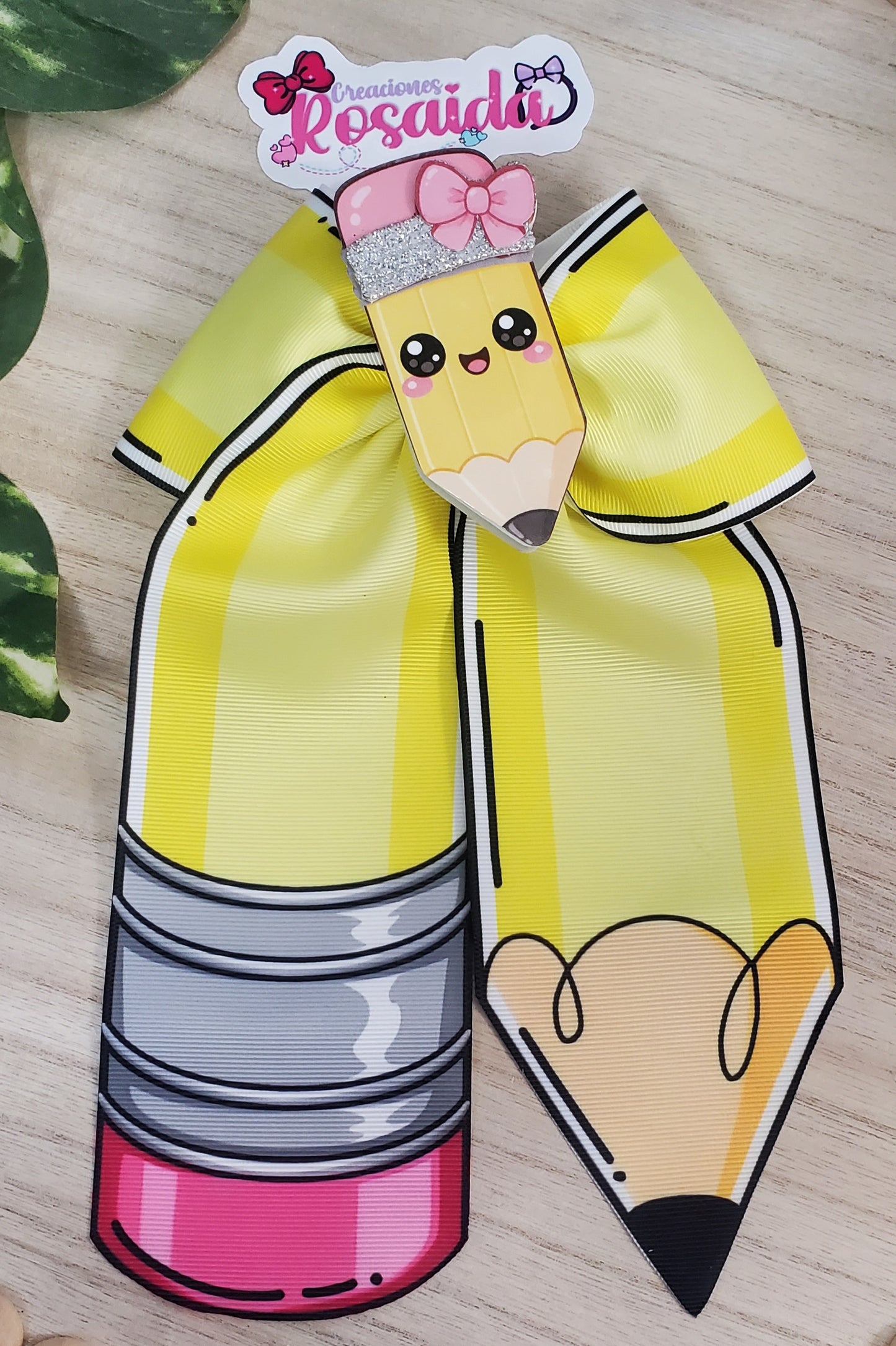 Coletero Lápiz Amarillo