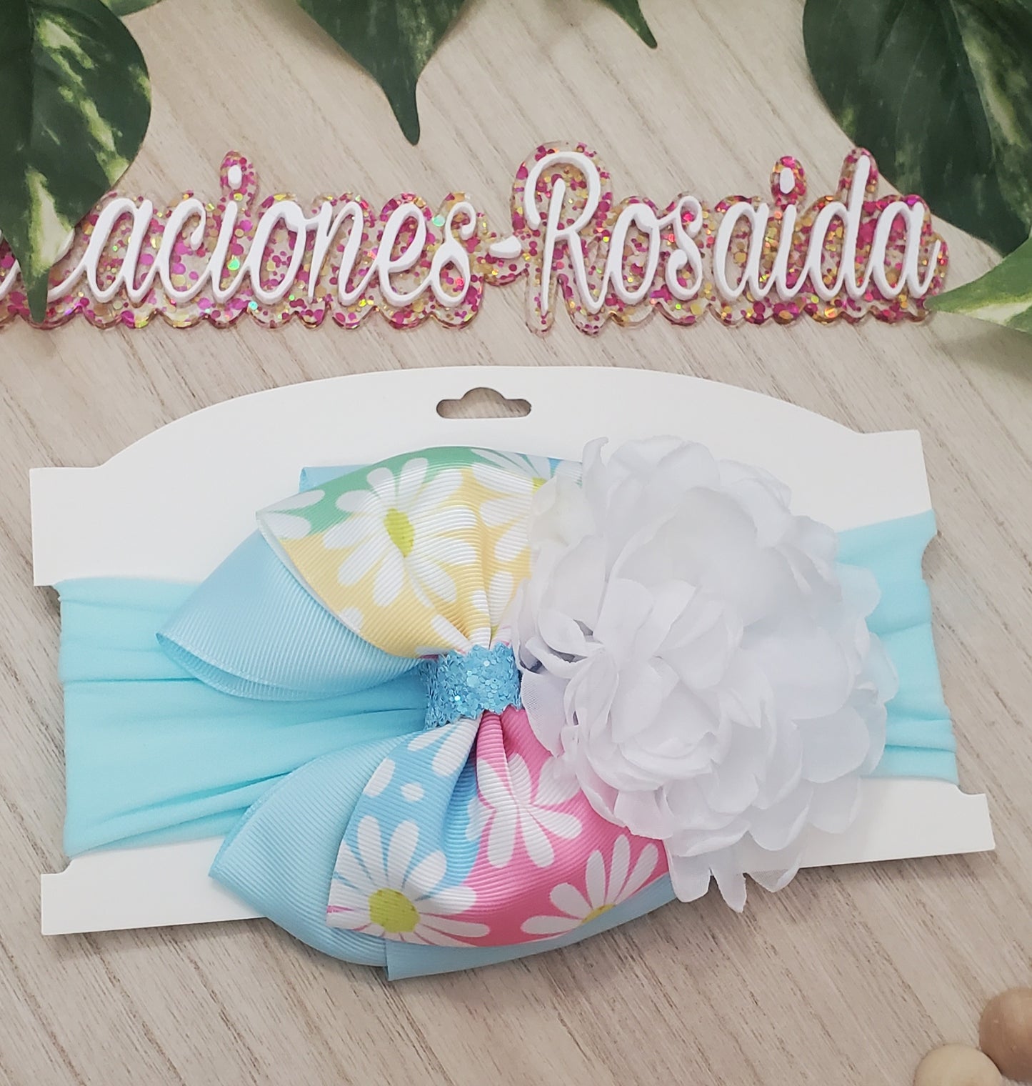 Bandita Azul y blanco