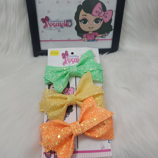 Set de 3 Glitter