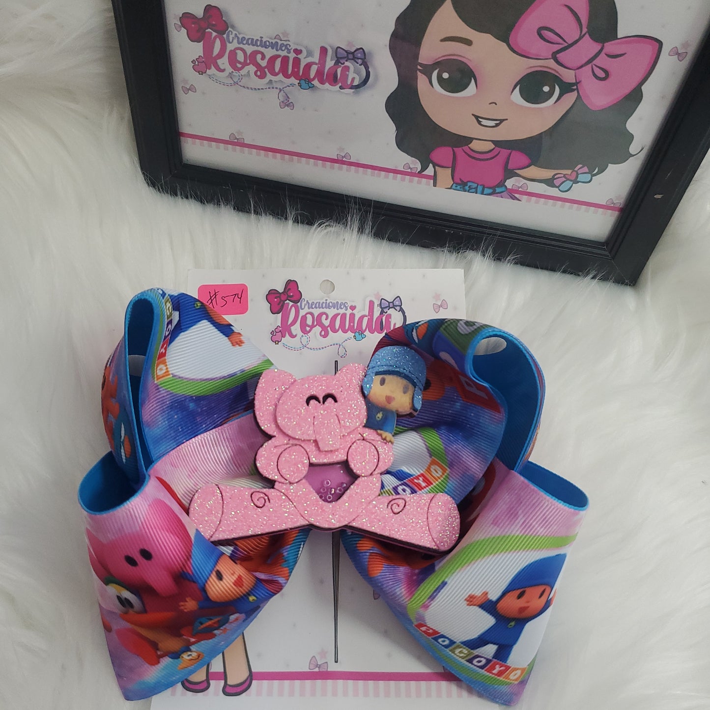Inspirado en muñequito rosa