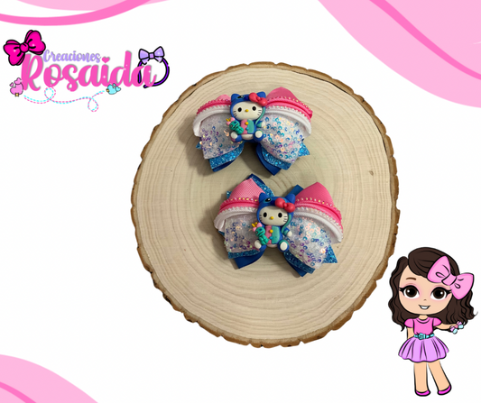 Parecitos gatita azul