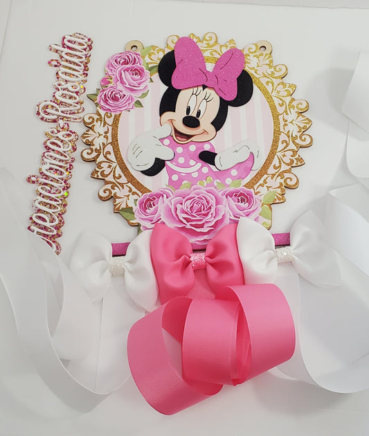 Portamoños Orejitas Rosa