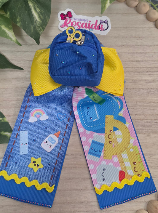 Coletero Mochila Azul