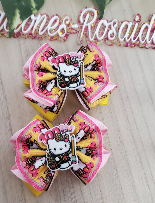 Paresitos Gatita 100 dias de Escuela