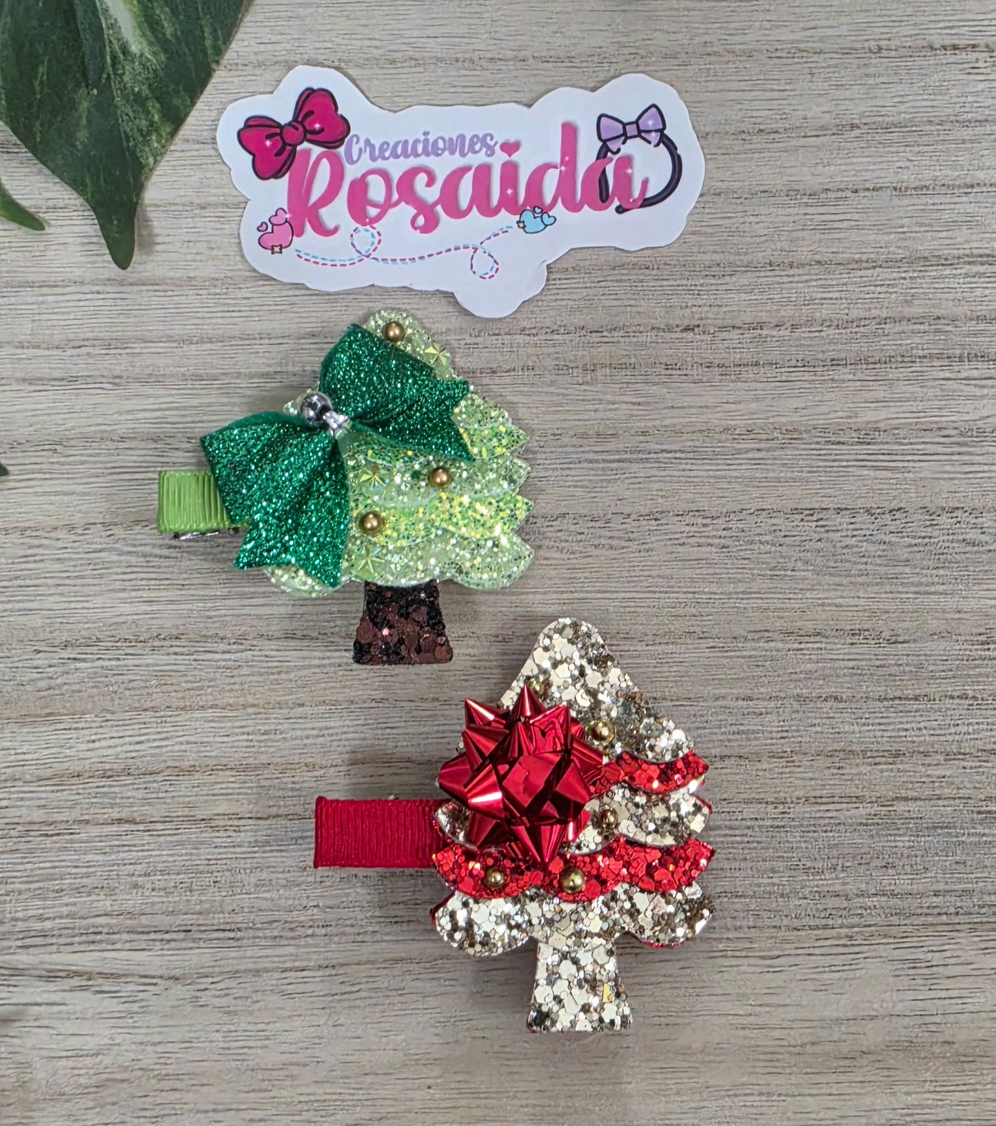 Arbolitos Hair Clip