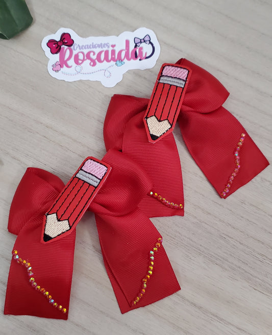 Paresitos Lápiz Rojo