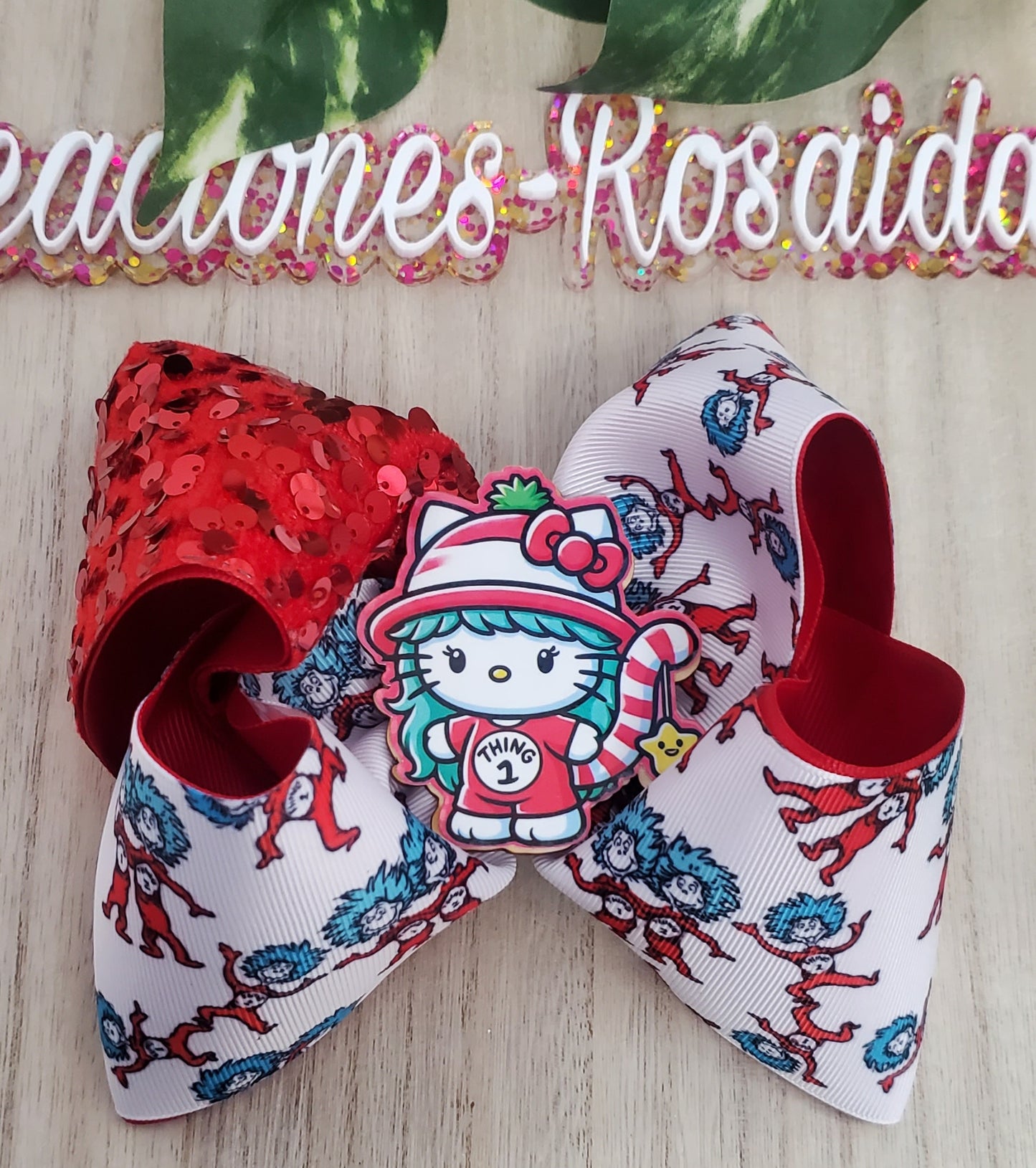 Gatita Thing 1 Lentejuela