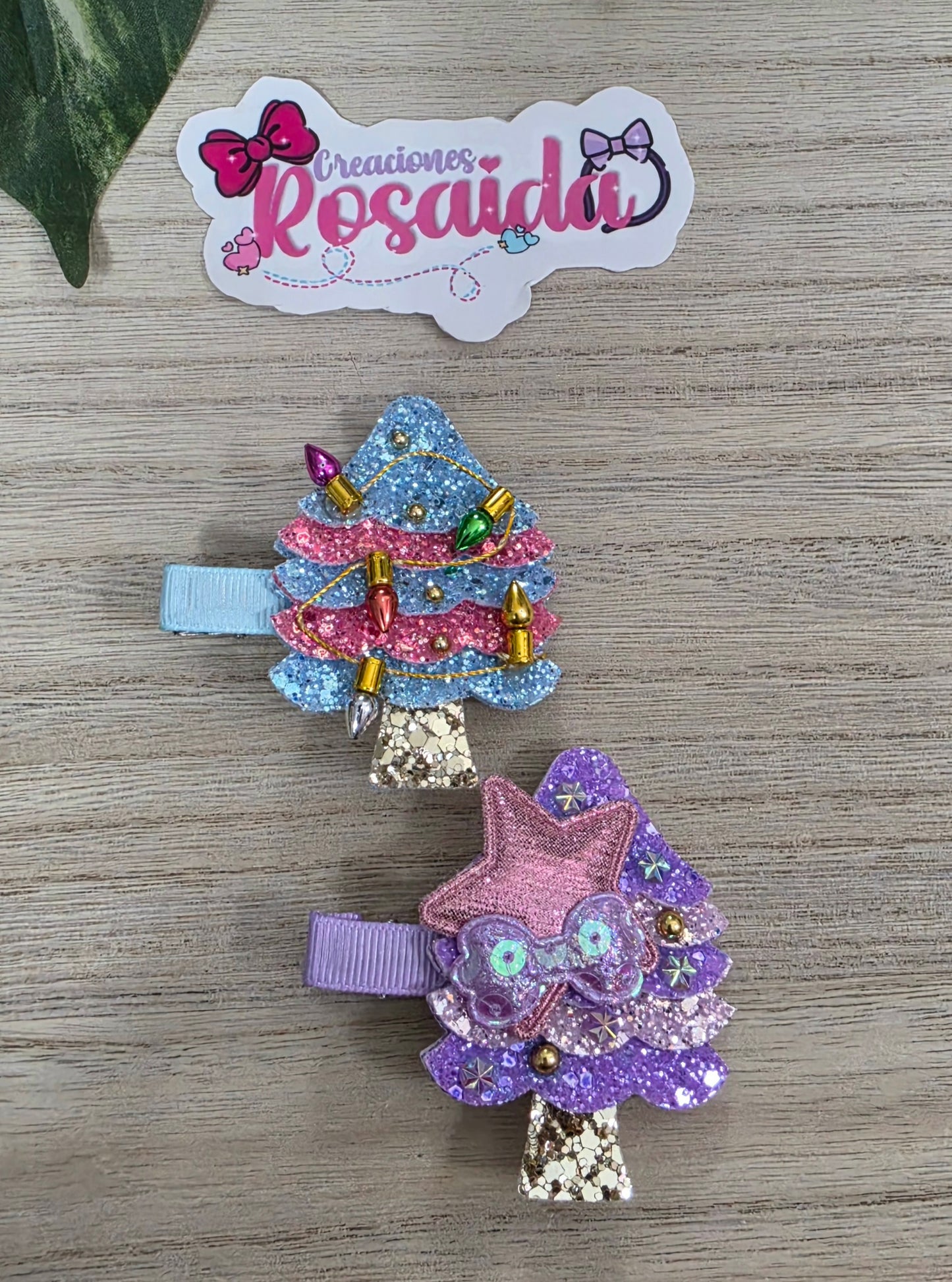 Arbolitos Hair clips