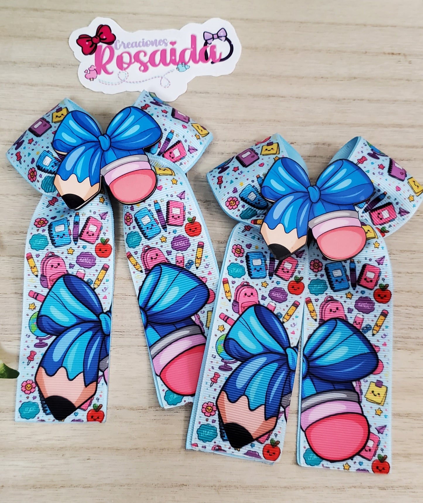 Paresitos lápiz azul