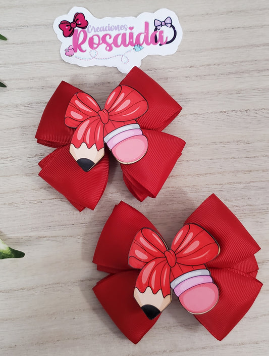 Paresitos Lápiz Rojo