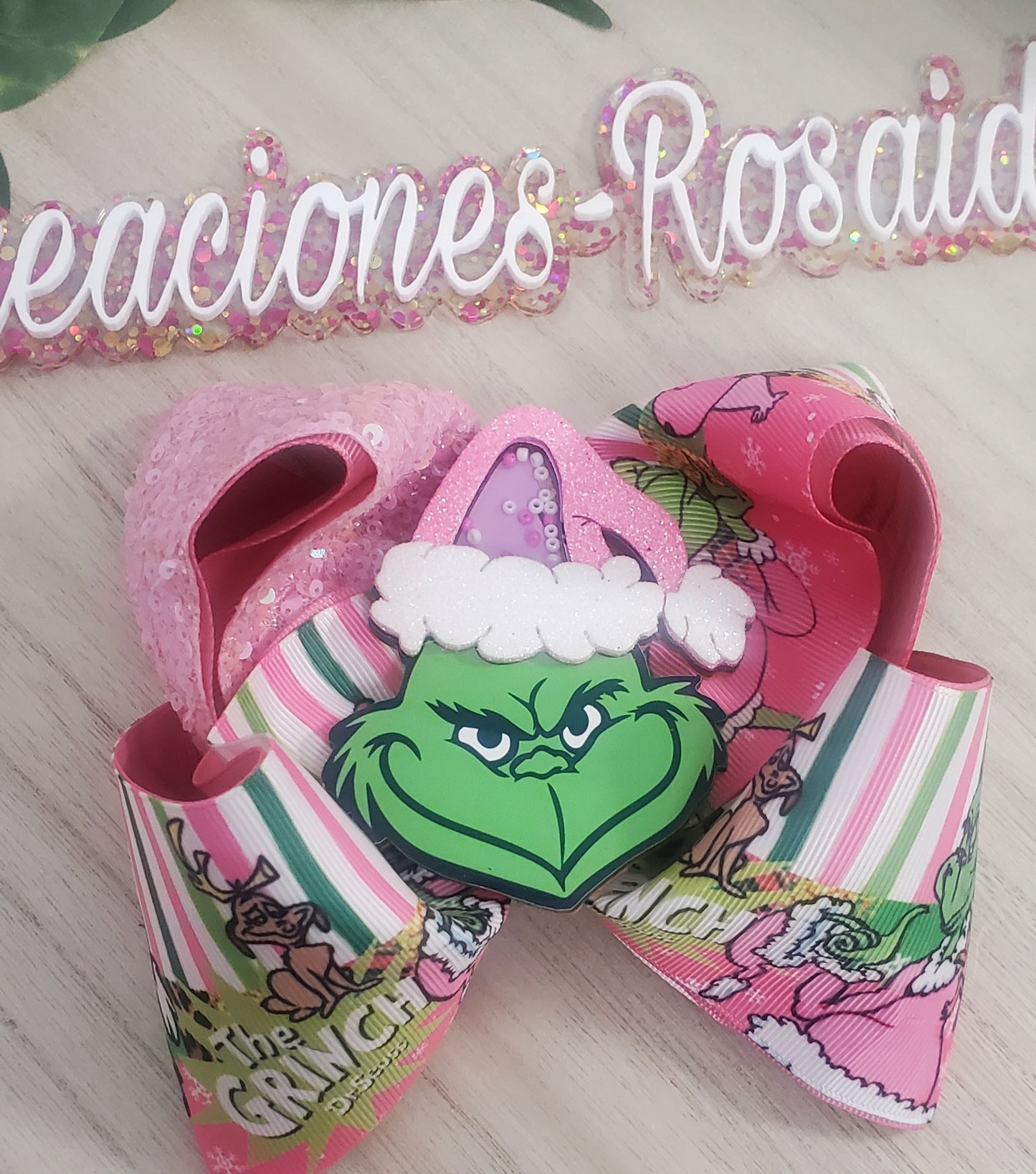 Gorro Rosa lentejuela