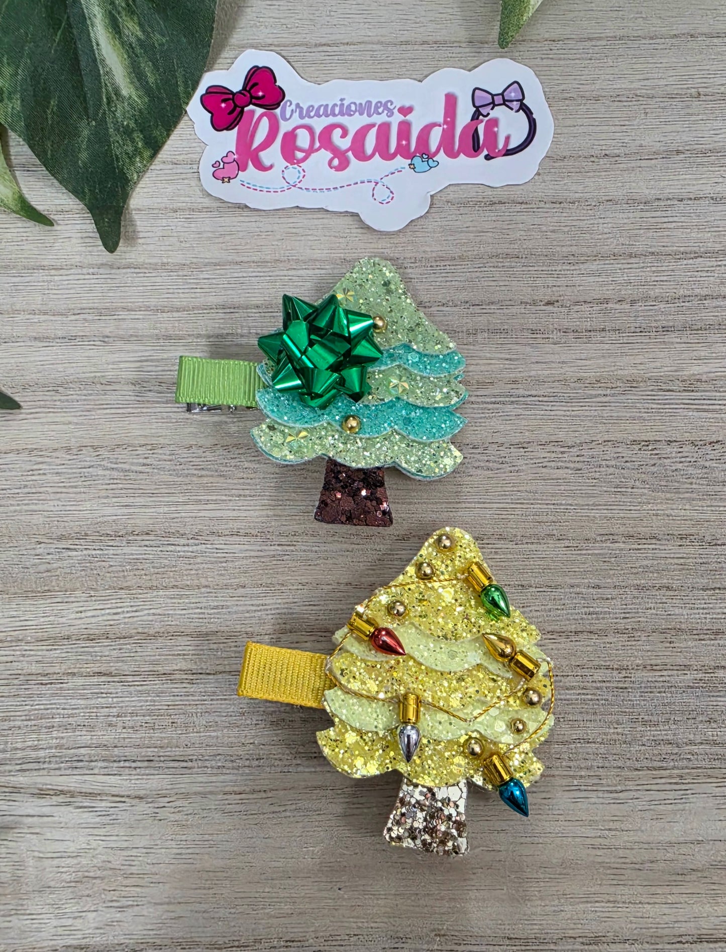 Arbolitos Hair Clips