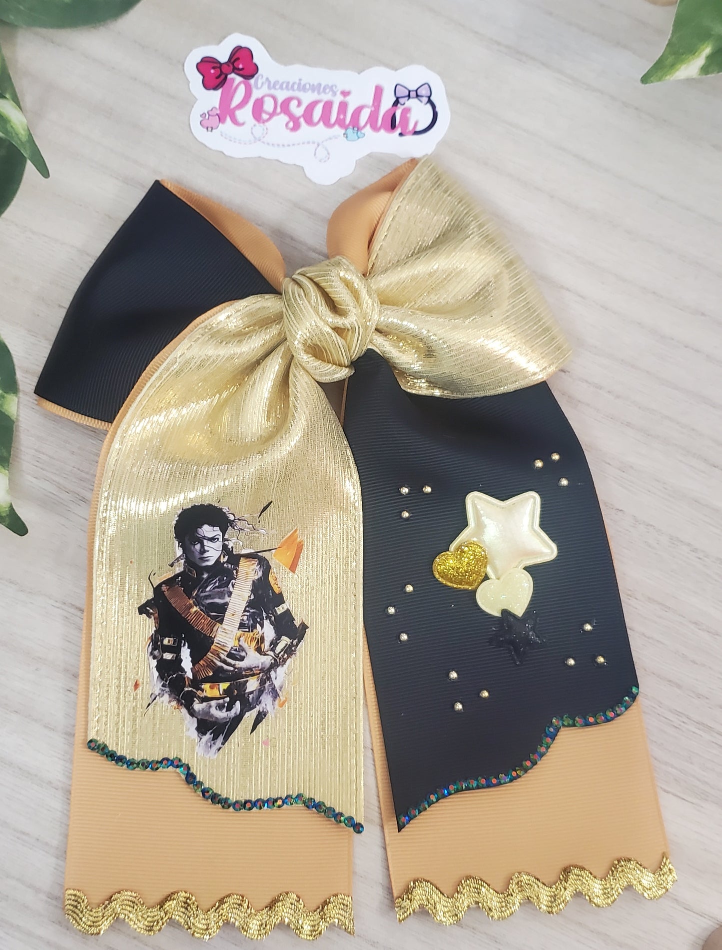 Gold and Black