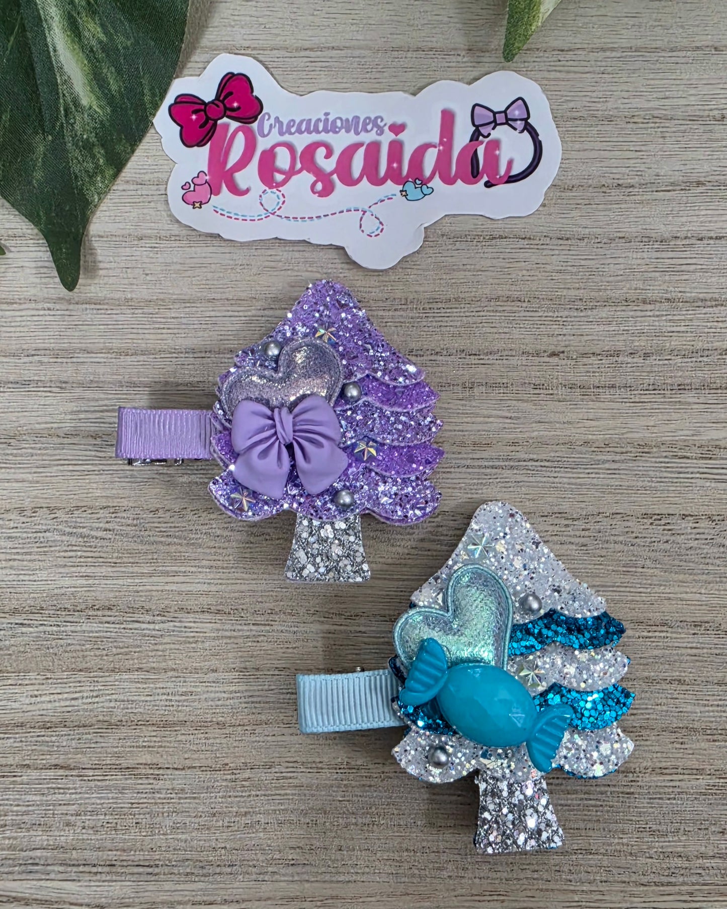 Arbolitos Hair clips