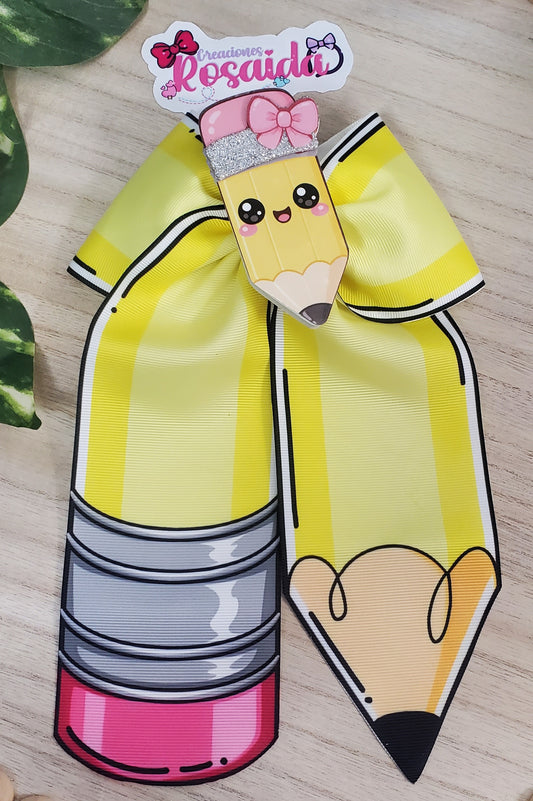 Coletero Lápiz Amarillo