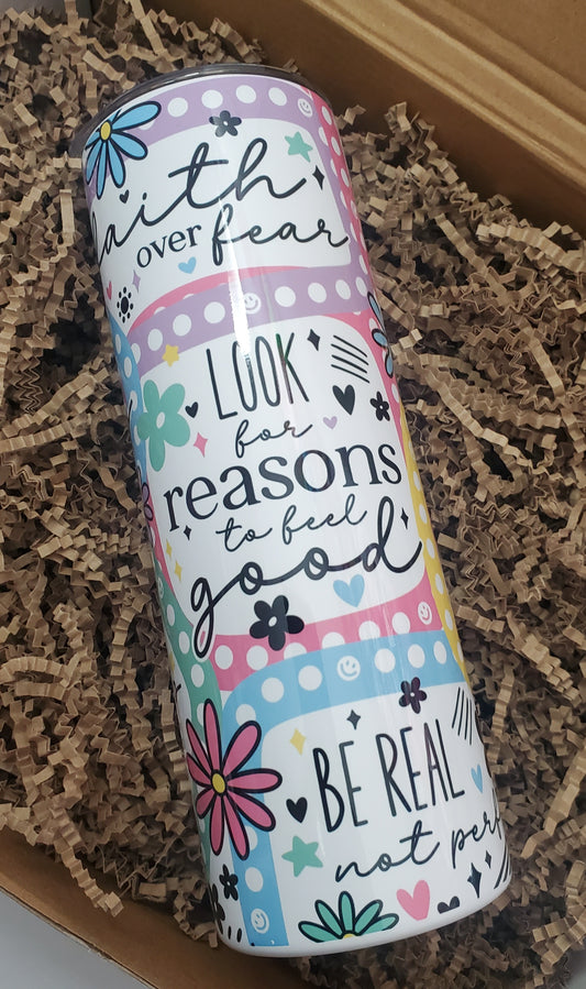 Look for reasons to feel good