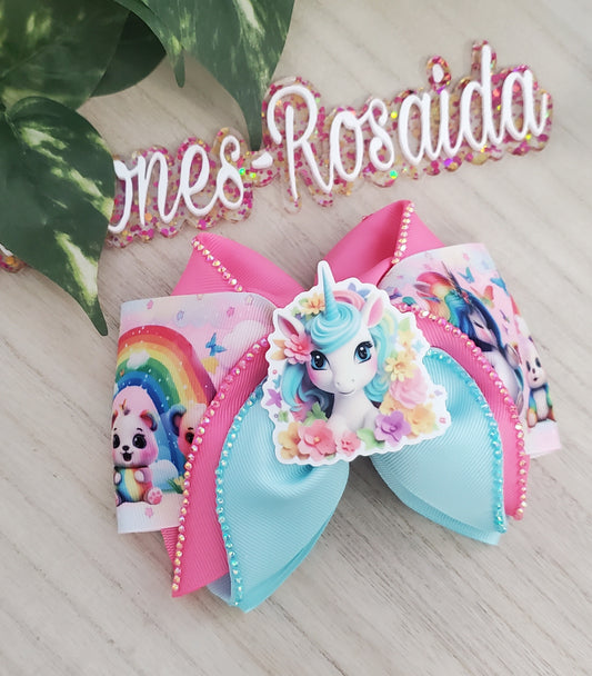 Moñito Unicornio