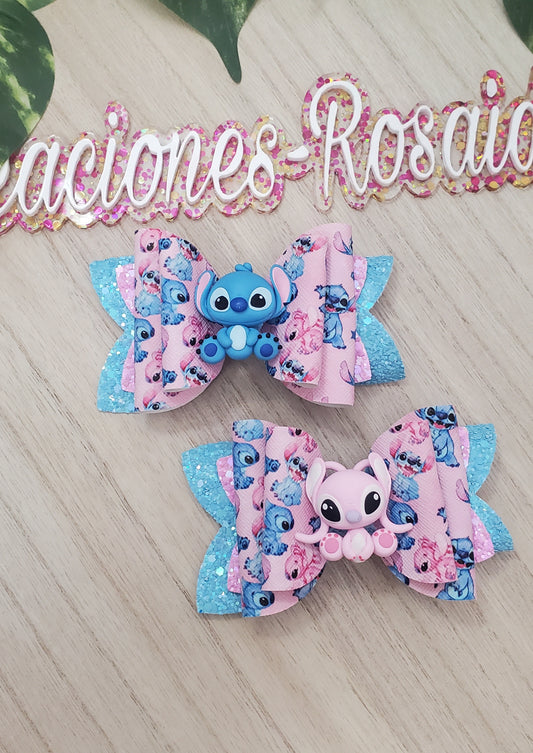 Paresitos Azul y Rosa