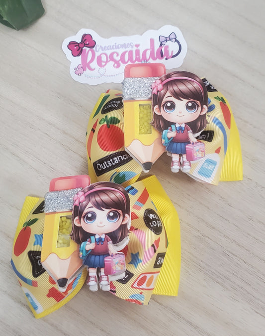 Paresitos Niña Escolar